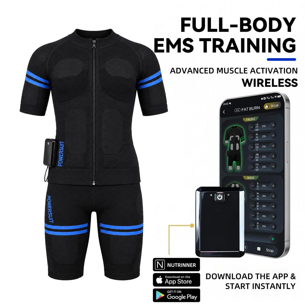 EMS Suit Pro Full Body Activation Ultra